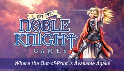 knoble knight games|noble knight games catalog.